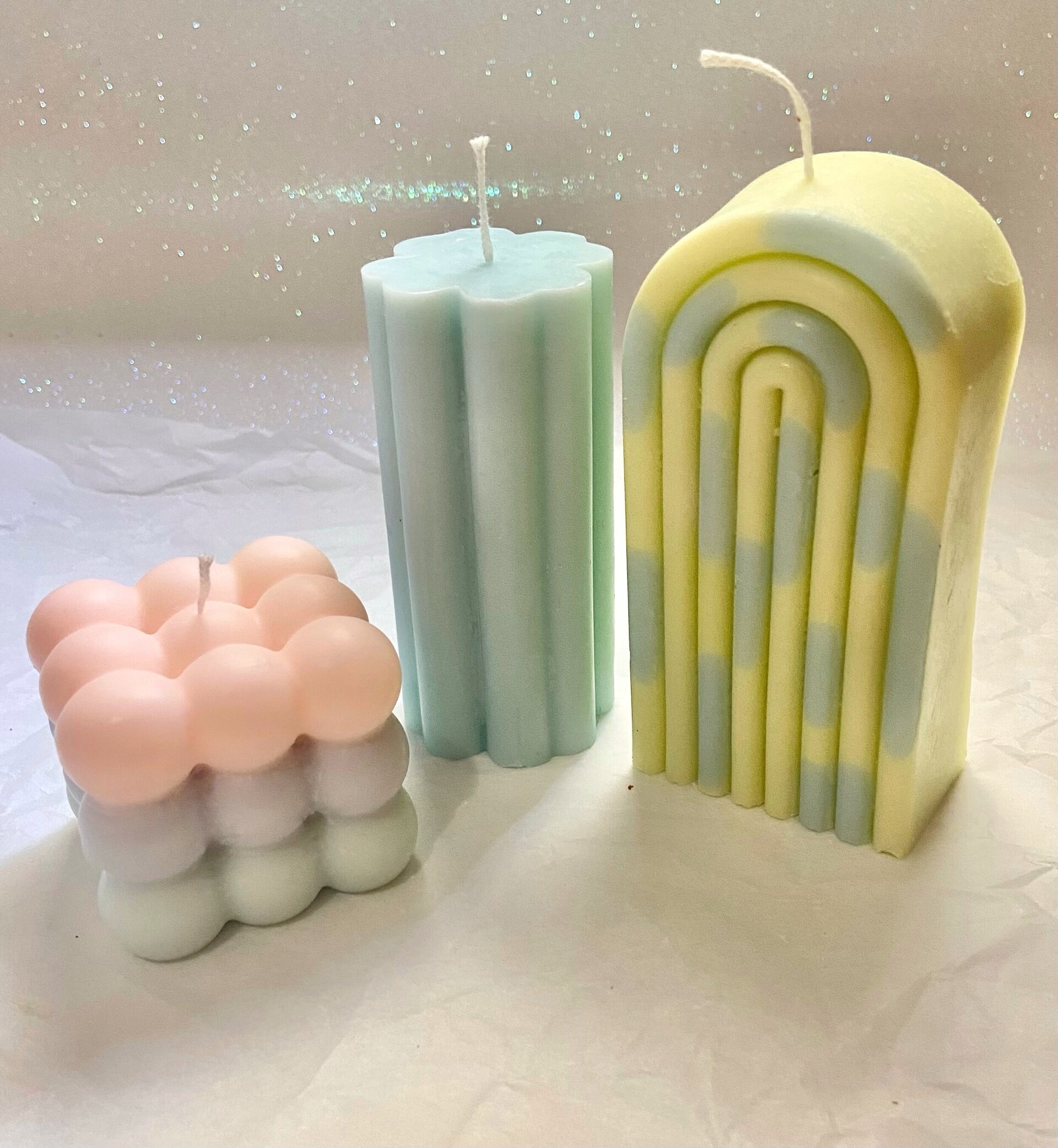 Vela big Rainbow Dots - 3